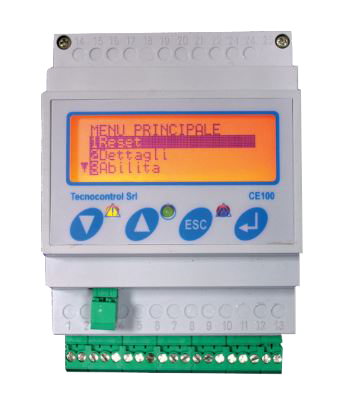 Tecnocontrol CE100 gas detector system control panel