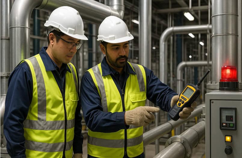 Gas leak detection