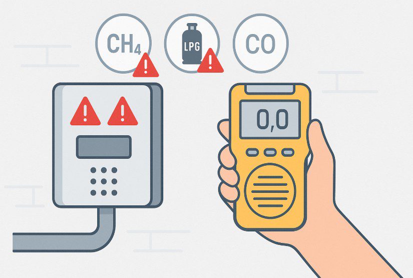 gas detectors vs gas monitors